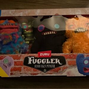 Zuru Fuggler Funny Ugly Monster Plush Toy Set - Colorful Collection